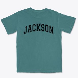 Jackson Middle School Varsity Arch Premium Heavyweight T-shirt