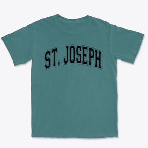 Saint Joseph Of Cluny Sisters' School Varsity Arch Premium Heavyweight T-shirt