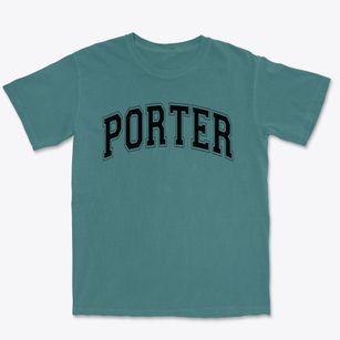 Porter Elementary School Varsity Arch Premium Heavyweight T-shirt