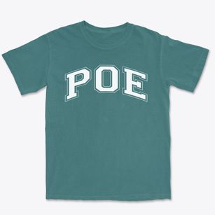 Poe Elementary School Varsity Arch Premium Heavyweight T-shirt
