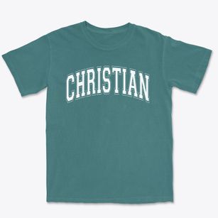 Christian Elementary School Varsity Arch Premium Heavyweight T-shirt