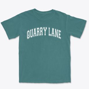 The Quarry Lane School Varsity Arch Premium Heavyweight T-shirt