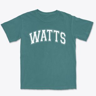 Watts Christian School Varsity Arch Premium Heavyweight T-shirt