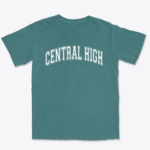 Central High School Tri-c Varsity Arch Premium Heavyweight T-shirt