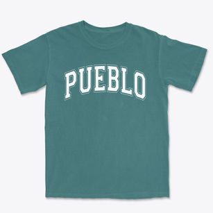 Pueblo Academy Of Arts Varsity Arch Premium Heavyweight T-shirt