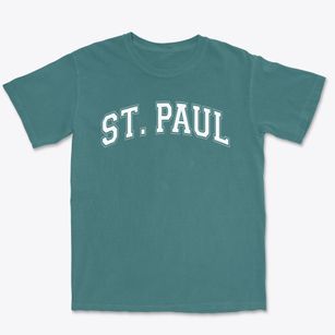 Saint Paul School Varsity Arch Premium Heavyweight T-shirt