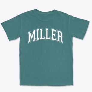 Miller Elementary School Varsity Arch Premium Heavyweight T-shirt