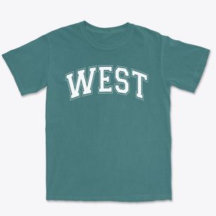 West Elementary School Varsity Arch Premium Heavyweight T-shirt