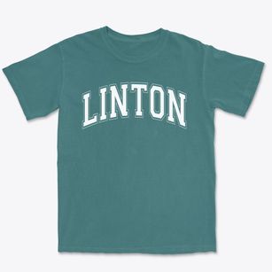 Linton Junior High School Varsity Arch Premium Heavyweight T-shirt