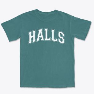 Halls Elementary School Varsity Arch Premium Heavyweight T-shirt