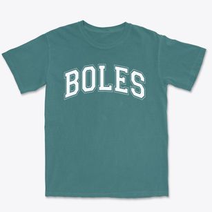 Boles Junior High School Varsity Arch Premium Heavyweight T-shirt