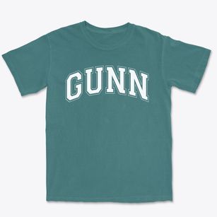 Gunn Junior High School Varsity Arch Premium Heavyweight T-shirt