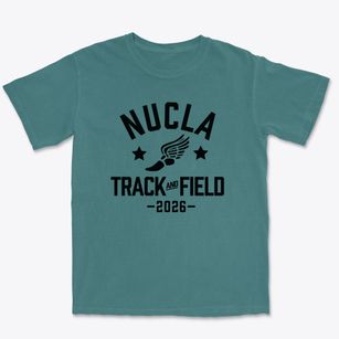 Nucla High School Track and Field Premium Heavyweight T-shirt