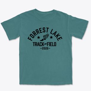 Forrest Lake Education Center Track and Field Premium Heavyweight T-shirt