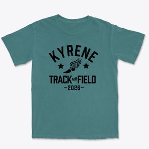 Kyrene Monte Vista Elementary School Track and Field Premium Heavyweight T-shirt