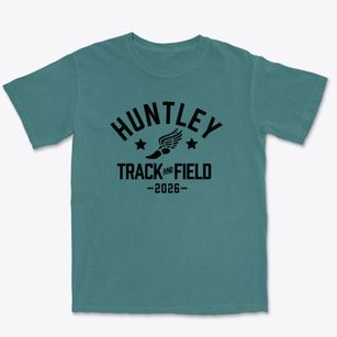 Huntley High School Track and Field Premium Heavyweight T-shirt