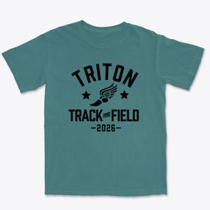 Triton Elementary School Track and Field Premium Heavyweight T-shirt