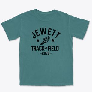 Jewett Elementary School Track and Field Premium Heavyweight T-shirt