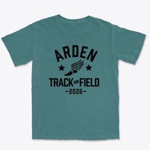 Arden Elementary School Track and Field Premium Heavyweight T-shirt