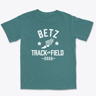 Betz Elementary School Track and Field Premium Heavyweight T-shirt