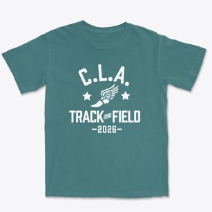 C.l.a. High School Track and Field Premium Heavyweight T-shirt