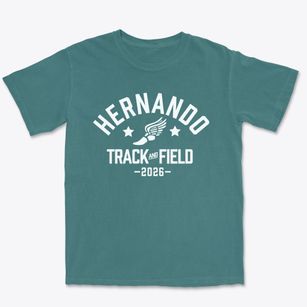 Hernando Elementary School Track and Field Premium Heavyweight T-shirt