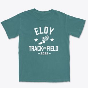 Eloy Intermediate School Track and Field Premium Heavyweight T-shirt