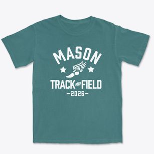 Mason Elementary School Track and Field Premium Heavyweight T-shirt