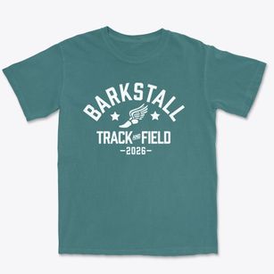 Barkstall Elementary School Track and Field Premium Heavyweight T-shirt
