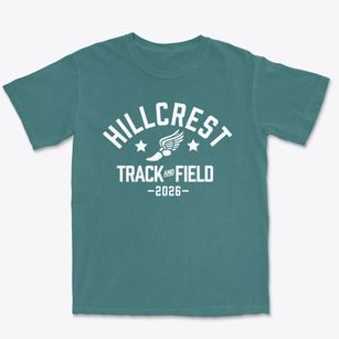 Hillcrest Elementary School Track and Field Premium Heavyweight T-shirt
