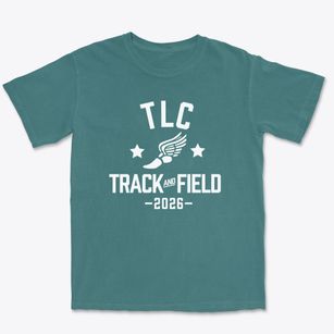 The Learning Center Track and Field Premium Heavyweight T-shirt