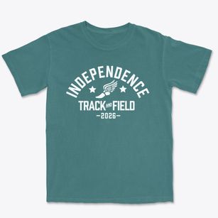 Independence High School Track and Field Premium Heavyweight T-shirt