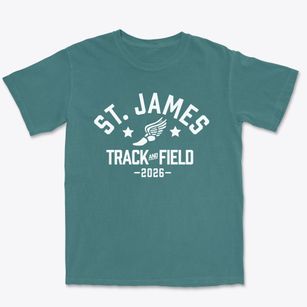 St. James Parish Track and Field Premium Heavyweight T-shirt