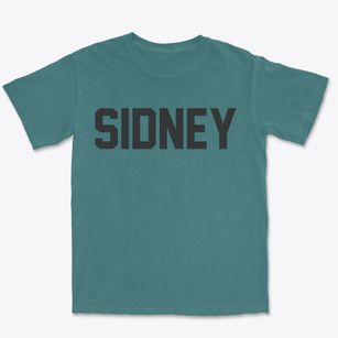 Sidney Nebraska Classic Block Premium Heavyweight T-shirt