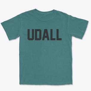 Udall Kansas Classic Block Premium Heavyweight T-shirt