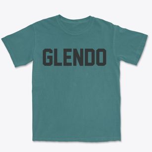 Glendo Wyoming Classic Block Premium Heavyweight T-shirt