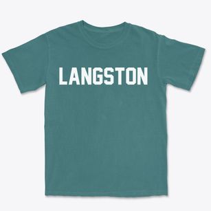 Langston Oklahoma Classic Block Premium Heavyweight T-shirt