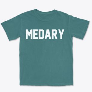 Medary Wisconsin Classic Block Premium Heavyweight T-shirt
