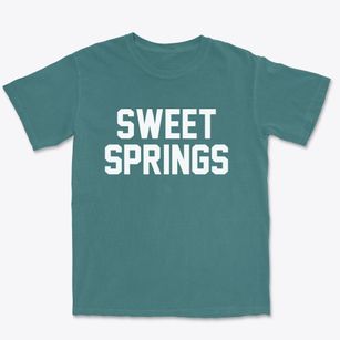 Sweet Springs Missouri Classic Block Premium Heavyweight T-shirt