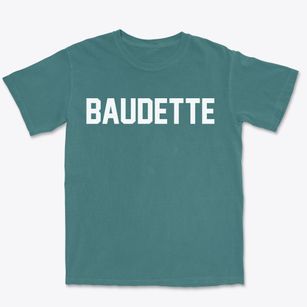 Baudette Minnesota Classic Block Premium Heavyweight T-shirt