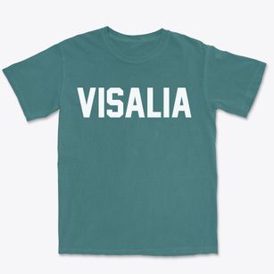 Visalia California Classic Block Premium Heavyweight T-shirt