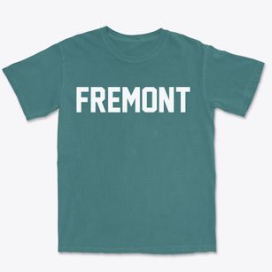Fremont Iowa Classic Block Premium Heavyweight T-shirt