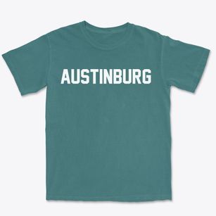 Austinburg Ohio Classic Block Premium Heavyweight T-shirt