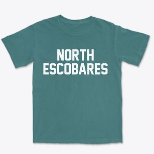 North Escobares Texas Classic Block Premium Heavyweight T-shirt