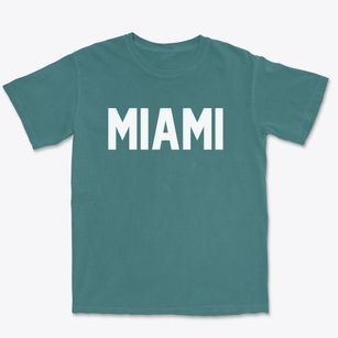 Miami Missouri Classic Block Premium Heavyweight T-shirt