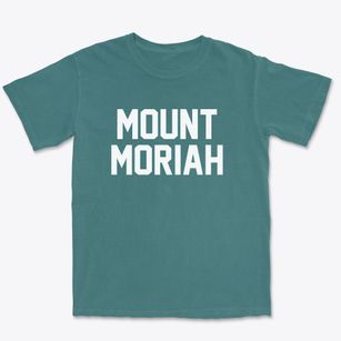 Mount Moriah Missouri Classic Block Premium Heavyweight T-shirt