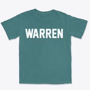 Warren Rhode Island Classic Block Premium Heavyweight T-shirt