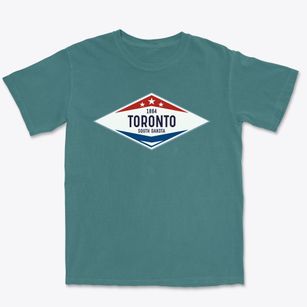 Toronto South Dakota Diamond Star Premium Heavyweight T-shirt