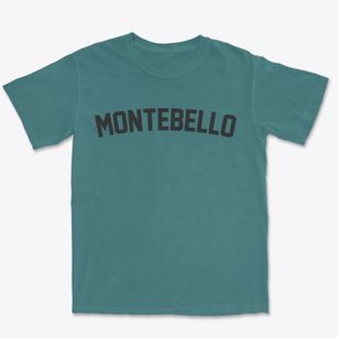 Montebello California Classic Curve Premium Heavyweight T-shirt