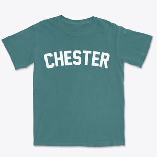 Chester Pennsylvania Classic Curve Premium Heavyweight T-shirt